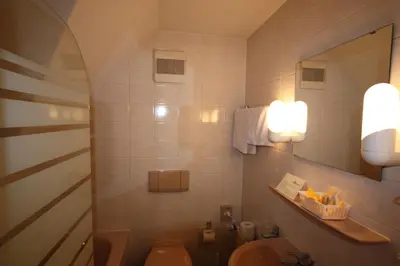 Ein Badezimmer in der Unterkunft Hotel Bürgerhof