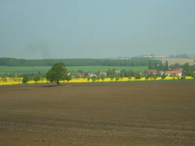 Naturlandschaft in der Nähe der Pension