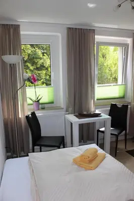 Ein Bett oder Betten in einem Zimmer der Unterkunft Weber Apartments