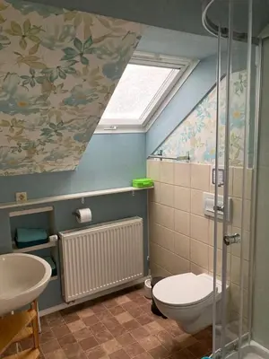 Ein Badezimmer in der Unterkunft Ferienwohnung-Kubis