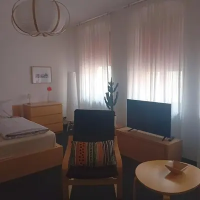 Ein Bett oder Betten in einem Zimmer der Unterkunft City-Apartment Adlergasse Dresden