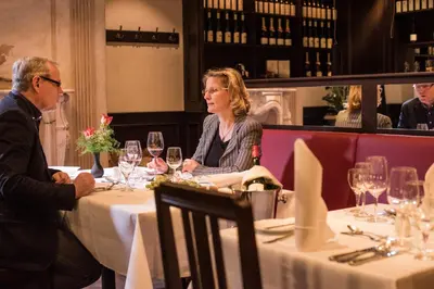 Getränke in der Unterkunft Hotel Goldener Löwe
