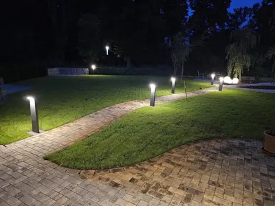 Ein Garten an der Unterkunft Parkhotel Senftenberg