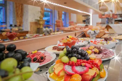 Essen im Hotel oder in der Nähe