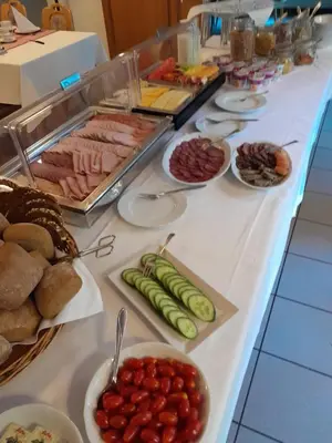 Essen in der Pension oder in der Nähe