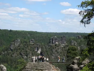 Naturlandschaft in der Nähe der Ferienwohnung