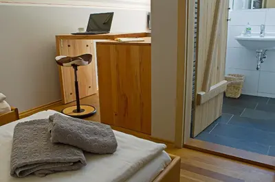Ein Badezimmer in der Unterkunft Alte Remise