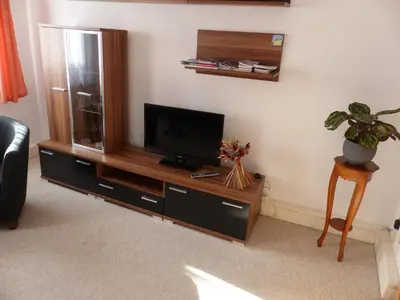 TV/Unterhaltungsangebot in der Unterkunft Ferienwohnung Seidel