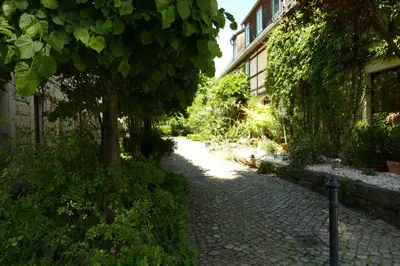 Ein Garten an der Unterkunft No.5 - Ferienwohnung Schkade