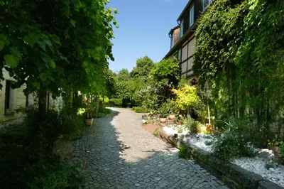 Ein Garten an der Unterkunft No.5 - Ferienwohnung Schkade
