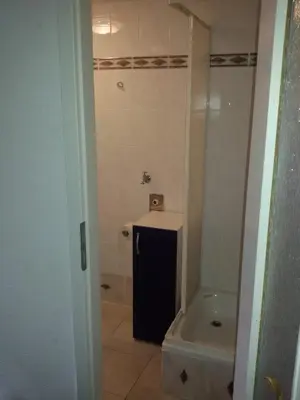 Ein Badezimmer in der Unterkunft Ferienwohnung Mey