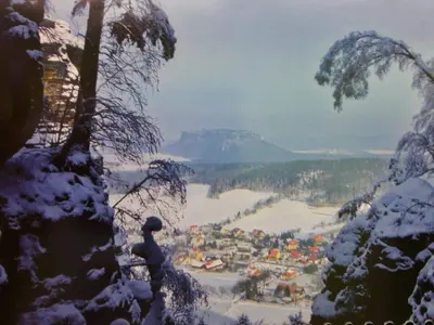 Naturlandschaft in der Nähe der Ferienwohnung