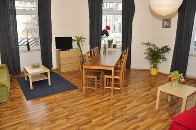 TV/Unterhaltungsangebot in der Unterkunft Große Fewo Dresden Neustadt/Zentrum L9