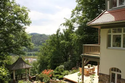 Naturlandschaft in der Nähe des Ferienhauses
