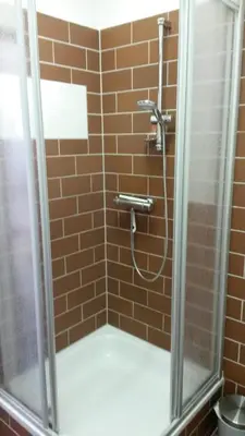 Ein Badezimmer in der Unterkunft Herrenhaus Schmölen GbR