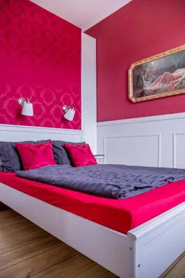 Ein Bett oder Betten in einem Zimmer der Unterkunft Bahnhof Frauenstein Wartehalle