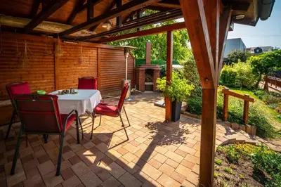 Ein Balkon oder eine Terrasse in der Unterkunft Ferienwohnung Kopprasch