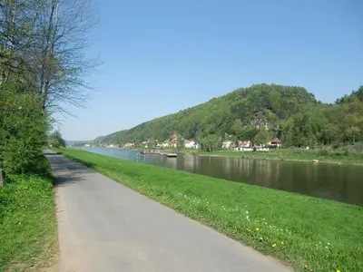 Naturlandschaft in der Nähe der Ferienwohnung