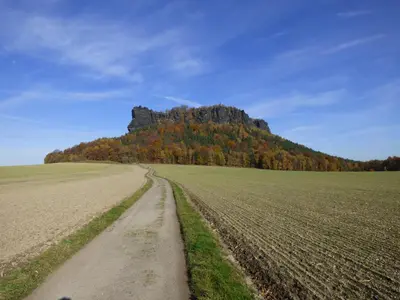 Naturlandschaft in der Nähe der Ferienwohnung