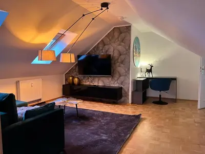 TV/Unterhaltungsangebot in der Unterkunft Villa am Grossen Garten