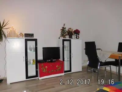 TV/Unterhaltungsangebot in der Unterkunft Ferienwohnung am Schloss