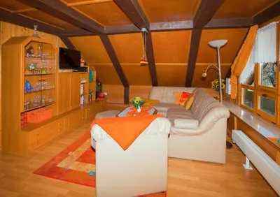 TV/Unterhaltungsangebot in der Unterkunft Ferienwohnung Gottlöber