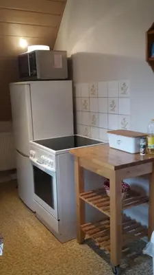 Küche/Küchenzeile in der Unterkunft 