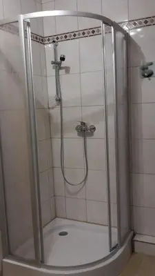 Ein Badezimmer in der Unterkunft 