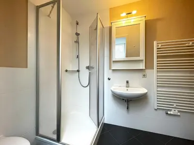 Ein Badezimmer in der Unterkunft Hof Hanau