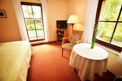 TV/Unterhaltungsangebot in der Unterkunft Landhotel Zur Guten Einkehr
