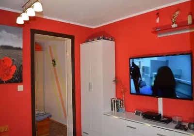 TV/Unterhaltungsangebot in der Unterkunft Ferieneinrichtungen Haus am Stein bei B