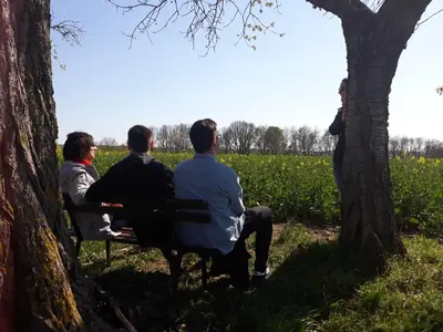 Gäste, die in der Unterkunft Balancehaus Kohren-Sahlis, dein Kurhaus in Sachsen übernachten