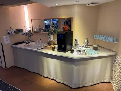 Getränke in der Unterkunft Ambiente Hotel Strehla