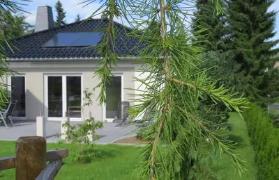 Ein Garten an der Unterkunft Ferienhaus im Erzgebirge