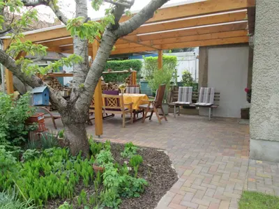 Ein Garten an der Unterkunft fambiwo - Ferienhaus in guter Lage