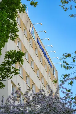 Das Gebäude in dem sich das Hostel befindet