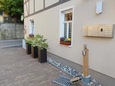Grundriss der Unterkunft Bed and Breakfast Wehlen
