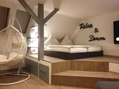 Ein Bett oder Betten in einem Zimmer der Unterkunft Scholz & Scholz GbR Zimmervermietung