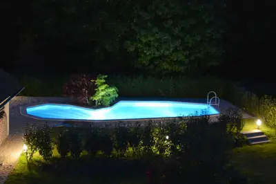 Der Swimmingpool an oder in der Nähe von Ferienwohnung Gohrisch