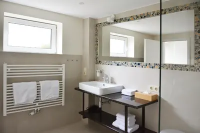 Ein Badezimmer in der Unterkunft Ferienwohnung Gohrisch