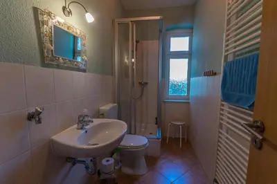 Ein Badezimmer in der Unterkunft Appartments Endler