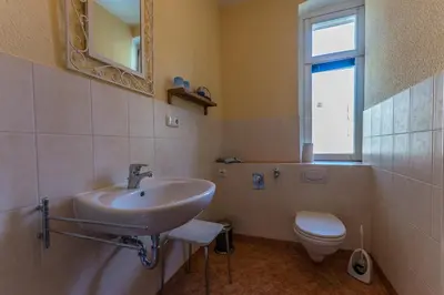 Ein Badezimmer in der Unterkunft Appartments Endler