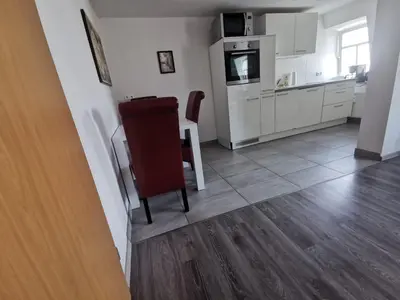 Küche/Küchenzeile in der Unterkunft Apartment Bürgerstraße, 50 q.m.