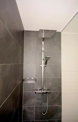 Ein Badezimmer in der Unterkunft Ferienwohnung Villa AusZeit