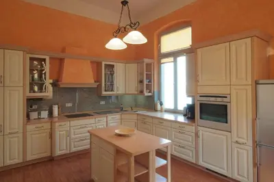 Küche/Küchenzeile in der Unterkunft Ferienwohnungen Villa Haniel Julius