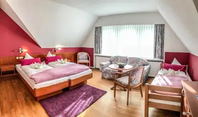 Ein Bett oder Betten in einem Zimmer der Unterkunft Villa Wilisch