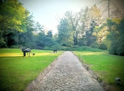 Naturlandschaft in der Nähe des Ferienhauses