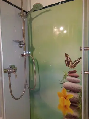 Ein Badezimmer in der Unterkunft Hotel am Schloss