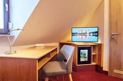 TV/Unterhaltungsangebot in der Unterkunft Hotel garni Sonnenhof