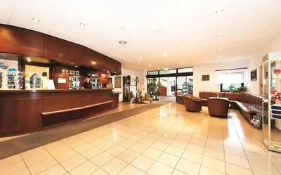 Lobby/Rezeption in der Unterkunft Hotel Zur Post